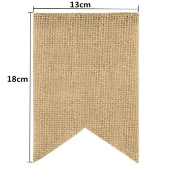 Banner, (2 Pack:30Pcs ) Banner Flags Blank, 5x7.5 inches 13 ft DIY Party Decor for Christmas, Birthday, Wedding, Baby Shower and Graduation
