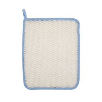 12 Packs Exfoliating Wash Cloths for Body and Face Facial Bath Scrub Soft Weave Loofah Towel Exfoliate Bath Towel Remove Dead Skin Wash Cloth for Women Man (Colorful Edge)