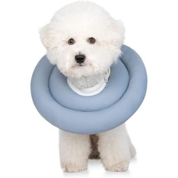 Soft Dog Cone Alternative for Small Dogs, Cats & Medium Dogs - Comfortable, Adjustable  Collar for Recovery