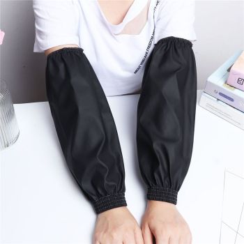 4pairs Waterproof Arm Sleeves Covers, PVC Arm Protector, Oilproof Oversleeves Protection, Forearm Protector for Cleaning Fish, Car Washing, Painting, Dish Washing, Cooking, Butcher and Dog Grooming