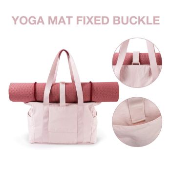 Tote Bag for Women, Tote Bag with Zipper Work Tote with Compartments Nurse Shoulder Hanbag for Travel, Gym