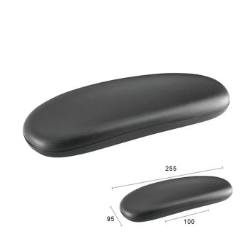 Office Chair Armrest Pads Replacement Fits Univeral Desk Chair Arms with Mounting Hole Patterns Screws, Desk Armrest Cover 25.5*9.5cm (Pack of 2)
