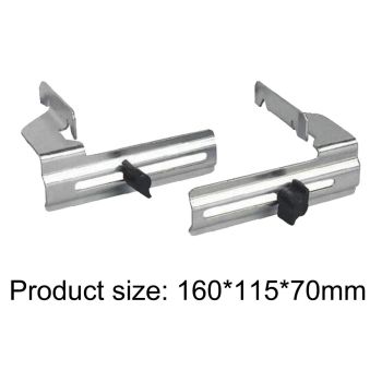 Woodworking table saw limit device, table saw clamp, Crown Stops for Miter Saw - Simplifies Compound Angle Cutting,   two-piece set