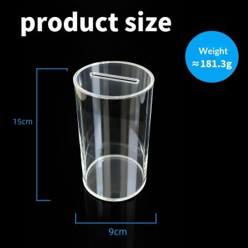 Unopenable Money Box for Cash Coin Saving, Must Break to Open, Money Saving Jar for Adults Boys Girls, Size 9*15cm  rotundity