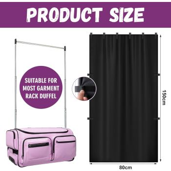 Privacy curtains for portable changing rooms, suitable for dancer backstage accessories, camping, curtains