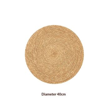 Carpet, living room, circular carpet, bedroom, washable woven carpet, farmhouse kitchen, indoor and outdoor corridors, entrances, garages, terraces（40cm）