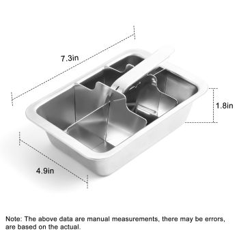 Retro Ice Cube Tray, Stainless Steel, Dishwasher Safe, , Non-Toxic & Easy Release for Kitchen & Bar Use