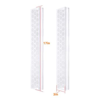 4 Pack Stackable Plastic Moss Poles for Indoor Climbing Plants -Plant Support Stakes for  Indoor Garden Poles for Vertical Growth & Moss Wrapping