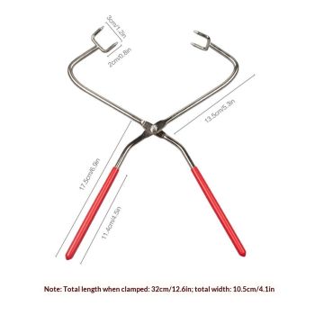 Clay Sculpture Tongs,  Tongs Clamp Dipping Tong and Supplies Trimming Wire Cutting Tool Slip Score with Handle Pliers Supplies