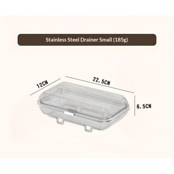 Dishwasher Basket,  Food-Grade Stainless Steel Dishwasher Basket for Small Item, Bottle Accessories, Scoops, Forks, Chopsticks Cleaning, small size