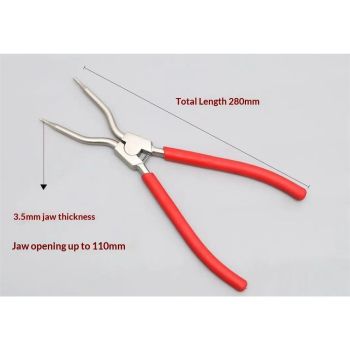 Disassemble and assemble the rubber ring position of the drum washing machine door, clamp spring pliers, spring stopper ring, disassemble, clean and repair