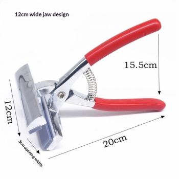 Alloy Art tool Extra Wide Canvas Pliers Stretching Puller with Padded Spring Return Handle for Stretcher Bars Artist Framing Tool