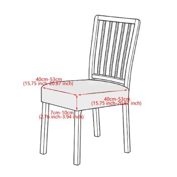 Waterproof Pu Leather Seat Covers for Dining Room Chairs Set of 4, Stretch Fit Removable Washable Kitchen Chair Seat Slipcovers Protector, white