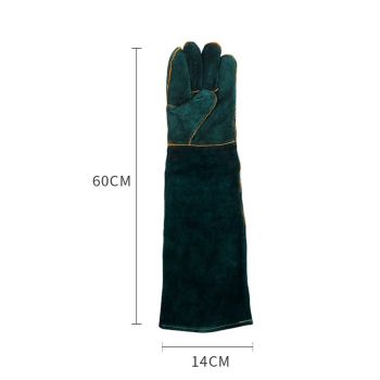 Animal Handling Gloves - Bite Proof, Long Protective, Durable Gloves for Cat, Dog, Snake, Falcon, Zoo Workers, Animal Handling Bite-Resistant（60cm）