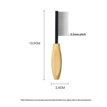 Upgraded Black pet face comb, cat and dog comb, bear dense teeth, needle comb, mouth brush, flea comb supplies