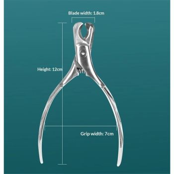 Dog Nail Clippers – Sharp, Durable, All Steel Material, Ergonomic Non-Slip Handle, Safe and Comfortable Trimming, Professional Pet Nail Trimmers for All Dogs Cats