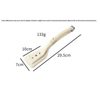 2-in-1 Silicone Spatula Tongs - Heat-Resistant Food Turner & Tongs for Flipping Fish, Steak, Pancakes - Non-Scratch, (white)