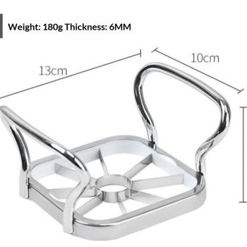 Fry Maker, 5in 1 Stainless Steel Potatoes Fruit Cutter Chipper Chopper Maker French Fry Tool Kitchen Gadgets