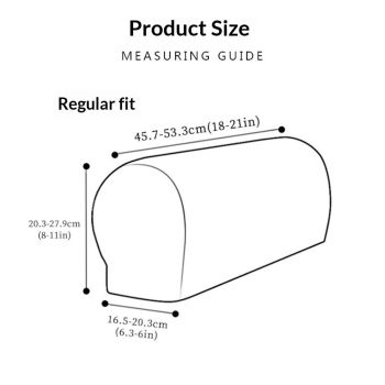2 Pcs Plaid Stretch Armrest Covers Solid Color Non-Slip Arm Covers for Chairs Couch Sofa Armchair Slipcovers for Recliner Sofa with Twist Pins, denim blue