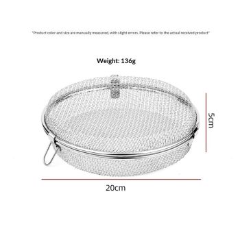 304 stainless steel air fryer accessories, drying grill, detachable dehydration rack, multifunctional drying mesh screen