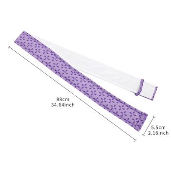 4PCS Cake Strips for Even Baking, Reusable Baking Strips for Cake Pans, Pan Wraps to Prevent Dome Tops, Dampen and Wrap for Perfectly Flat Cakes, Ideal for Kitchen, Bakery, Restaurant