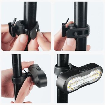 Bike Tail Light with Turn Signals USB Rechargeable Bike Turn Signals Ultra Bright LED Turn Signals for Bicycle