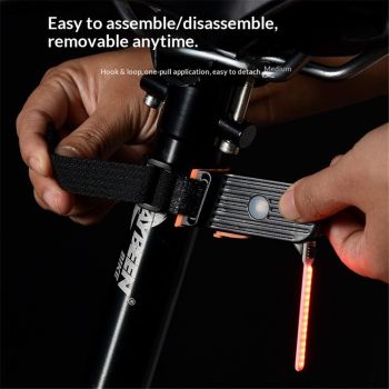 2 pack Bike Tail Light LED Rechargeable Rear Bicycle Light for Night Riding Cycling Bright Back Mountain Bike Accessories Waterproof Safety Warning Light for Adult Kids