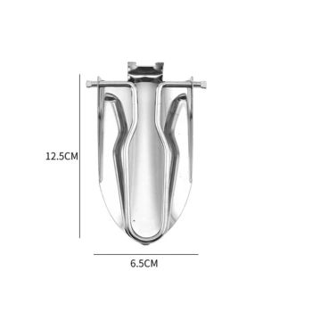 2 pack Stainless Steel Mini Folding Trowel Folded Length, Durable and Lightweight for Camping, Gardening, Outdoor Activities