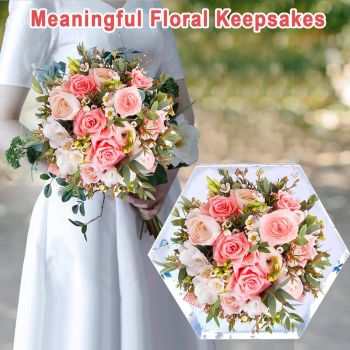 Large Resin Silicone Mould Hexagon Silicone Mold Epoxy Resin Crystals Silicone Moulds for Flowers Preservation, Resin Casting, DIY Wedding, Home Decoration