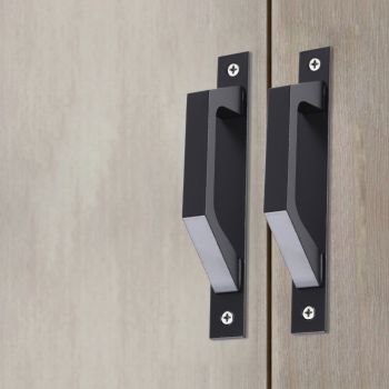 Sliding barn Door Handle Wooden Door Handle 20cm, for Sliding Doors or Revolving Doors Functional and Comfortable Door Handle