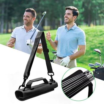 Golf Portable Mini Carry Bag Shoulder Sleeve Bag Ideal for Golf Course Available, Pouch Portable Foldable Mini Carrying Bags for Golf Clubs