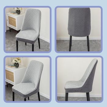 Stretch Dining Room Chair Covers Set of 4, Removable Washable Dining Chair Slipcovers for Dining Chairs, Dining Room, Hotel, Ceremony