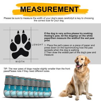 Dog Shoes for Large Dogs, Medium Dog Boots & Paw Protectors for Hardwood Floors, Outdoor Dog Booties for Hot Pavement Winter Snow Hiking, Breathable Dog Shoes with Reflective Strips Size 2