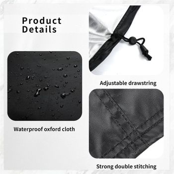 Elliptical Exercise Machine Cover - Waterproof & Dustproof Protective Cover for Home Use, for Indoor and Outdoor (165*65*140cm)