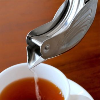 2 pack Manual Lemon Juicer, Manual Lemon Slice Squeezer, Portable Lime Press, Bird Shape Hand Juicer for Orange Lime Pomegranate