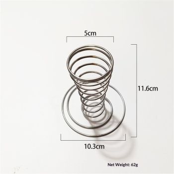 2 pack Stainless steel Pizza Cone Holder Stand Ice Cream Cone Holder,Pizza Cones Holders Freestanding Ice Cream Display Stands for Restaurants Cafes Party