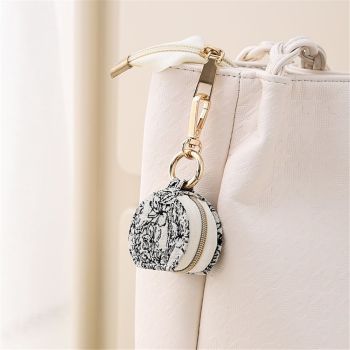 2 pack Jewelry Ring Holder Box with Keychain, Portable Gym Jewelry Storage Box Case, Small Travel Ring Earring Stud Necklace Storage Case（only boxs）