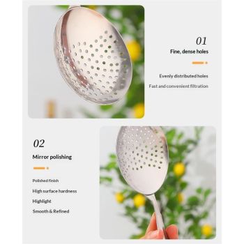 Premium Strainer,Stainless Steel Cocktail Strainer for Home or Commercial Bar (Stainless Steel - Mirror Finish)