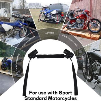 Handlebars Straps for 32" Handlebars, Compatible with Black Bar-Harness Easily Adjustable to Maintain Vehicle Stability and Safety During Transportation