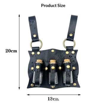 Cork Potion Bottle Cosplay Accessories Belt Loop Medieval Renaissance Witch Props Magic Vial Stempunk Cosplay Costume Sets