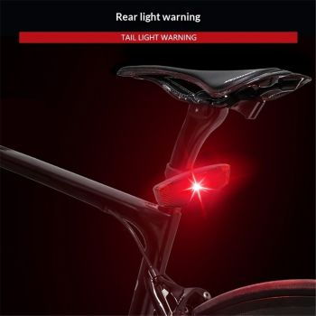 Tail Light, 6V-60V LED Warning Light High Brightness Bike Rear Light Night Riding Equipment Waterproof Connector Electric Bike Accessories for Night Riding Cycling