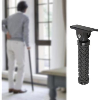 Doorway Flip Assist Handle, Door Assistant Support Grip Handle, Doorway Stair Assist Grab Bar for Elderly or People Who with Balance Issues (Black)