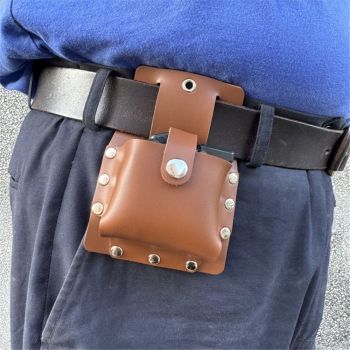 Carpenter’s Nail Heavy-Duty leather Tool Pouch with tape measure bog for Carpentry Construction Maintenance（Excluding tape measure）