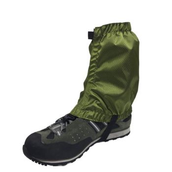 Leg Gaiter Waterproof Anti-Tear Ankle Gaiters Outdoor Hiking Walking Climbing Hunting Snow Legging Gaiters（Excluding shoes）
