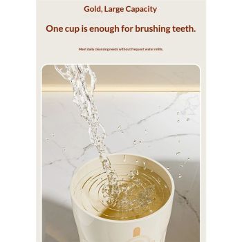 Wall-Mounted Toothbrush and Toothpaste Holder - Self-Draining Design, Easy Installation, Space-Saving, milky white (Single - One Normal Cup)
