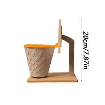 Large Basketball Net Pencil Holder with Backboard