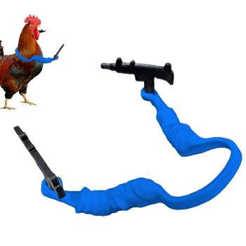 Chicken arms with Guns,Fun, Durable, Rooster Pistol Party, Perfect for Parties, Photoshoots and Pranks Costumes for Chickens to wear(White)