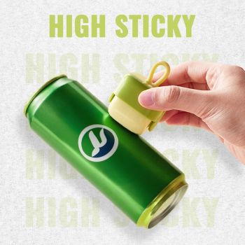 Matcha Green Portable Reusable Washable Lint Roller Strong Sticky Fluff Dust Hair Remover for Clothing & Fabric