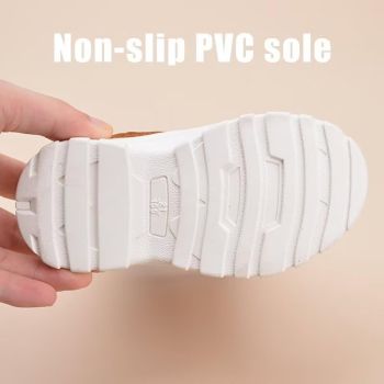 Toddler Boy Girl Anti Slip Warm Winter Boots Brown AU5 Size for Outdoor Walking Snow Sport Trekking