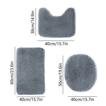 Bathroom Rugs Sets Black